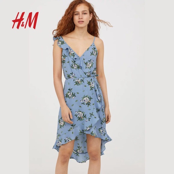 H&M floral asymmetrical dress 👗 ALL NEW!!!!